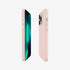 ACS03674 - iPhone 13 Pro Max Case Thin Fit in black showing the back